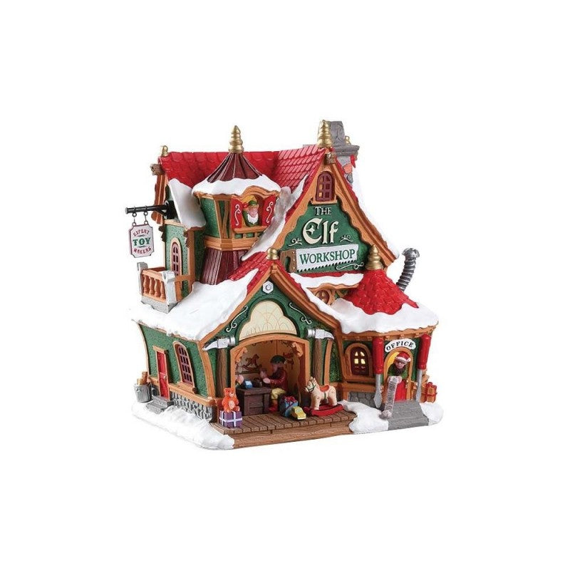 Paesaggio negozio degli elfi - Lemax