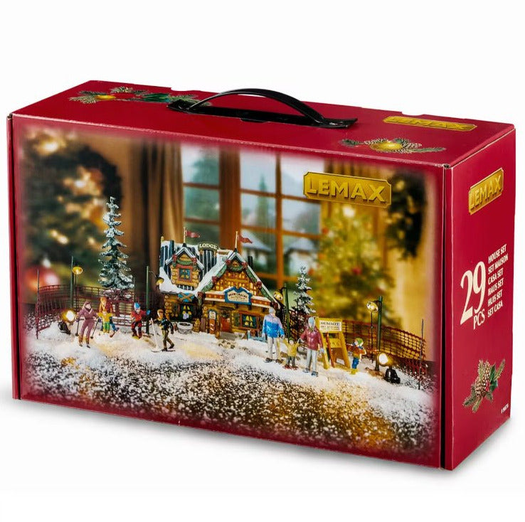 Paesaggio Set Apres - ski Lodge - Lemax - Perrone Shop