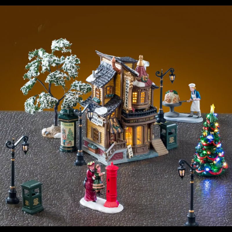 Paesaggio Set Lucy Chocolate - Lemax - Perrone Shop