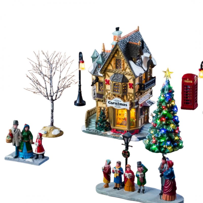 Paesaggio Set Tannenbaum Shoppe - Lemax - Perrone Shop