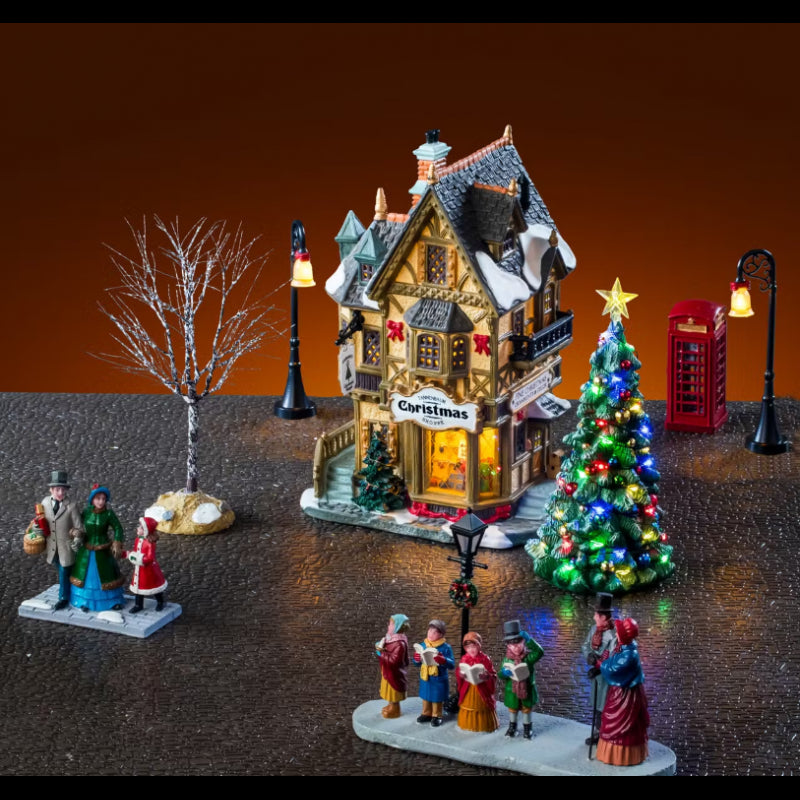 Paesaggio Set Tannenbaum Shoppe - Lemax