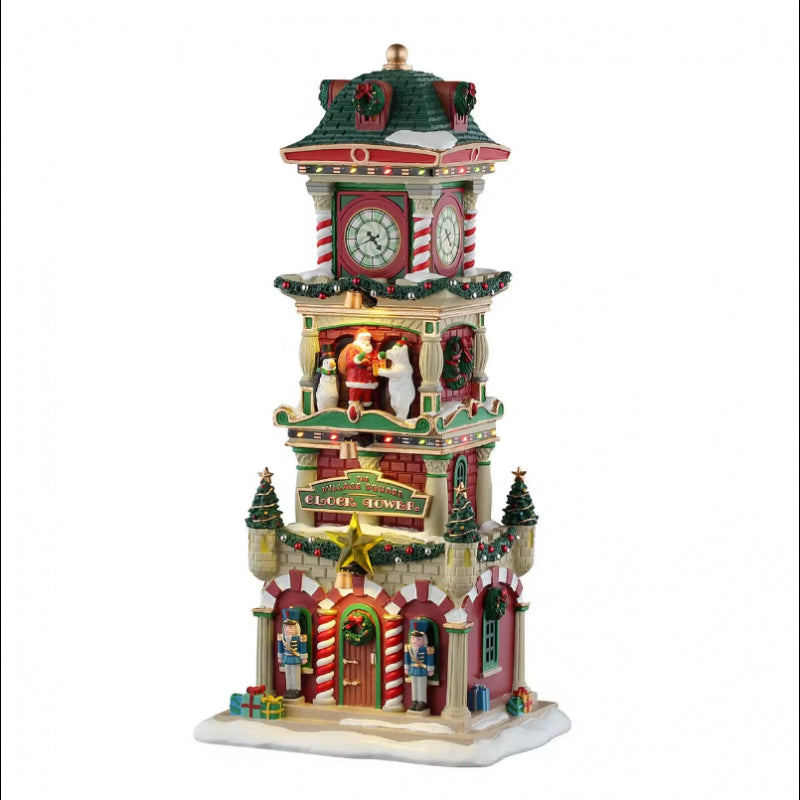 Paesaggio Torre Dell'orologio Di Piazza - Lemax