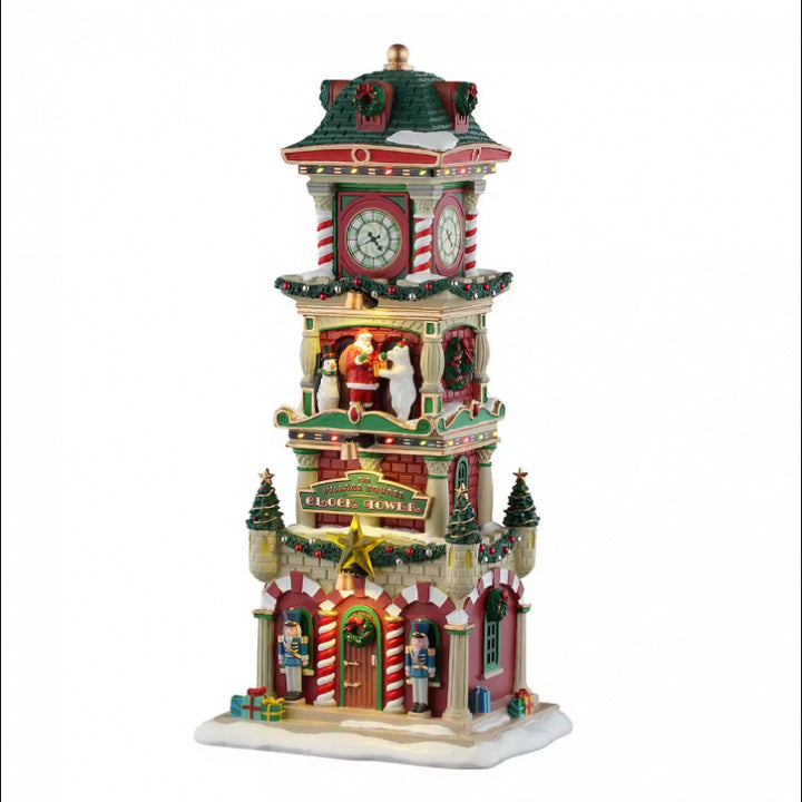 Paesaggio Torre Dell'orologio Di Piazza - Lemax