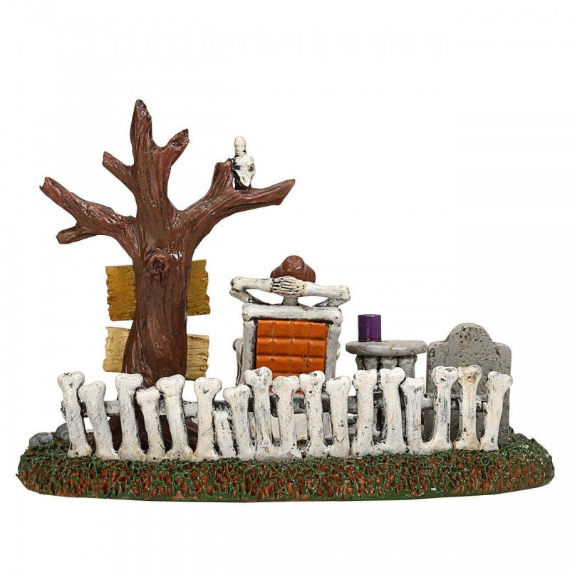 Paesaggio Welcome To The Boneyard Halloween | Lemax