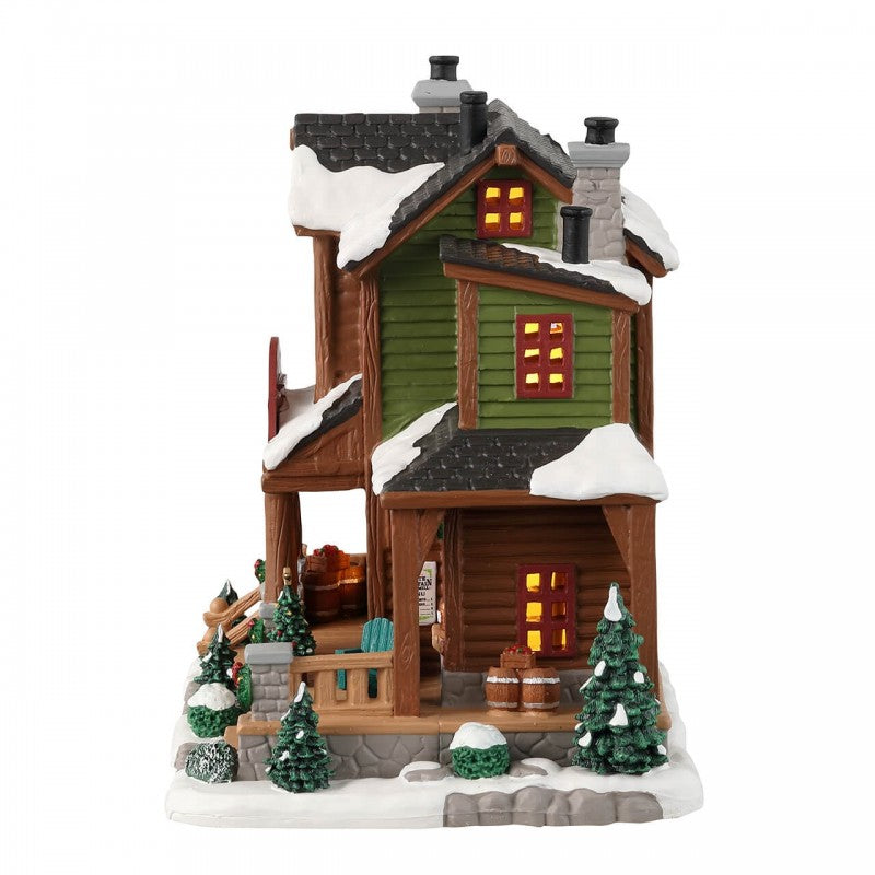 Paesaggio White Mountain Chalet | Lemax