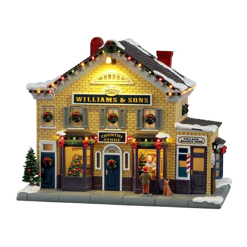 Paesaggio Williams & Sons Store Rockwell - Lemax