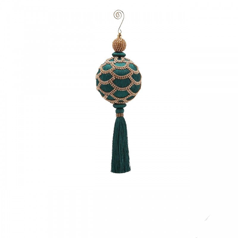 Nappa a Palla Gemme in Diversi Colori H.28 cm