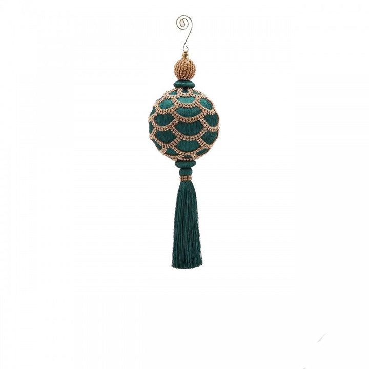 Nappa a Palla Gemme in Diversi Colori H.28 cm