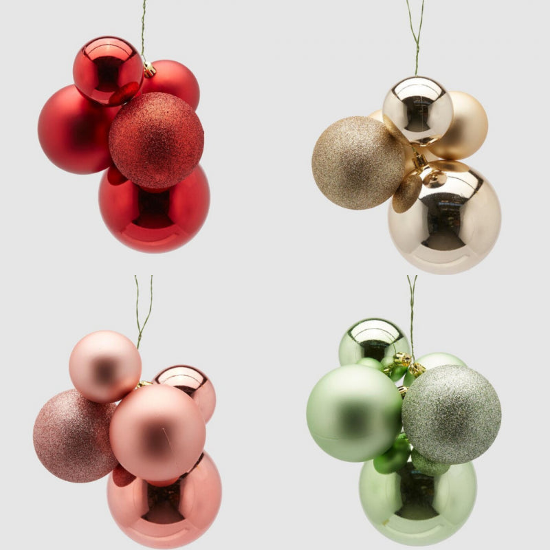 Palla Natalizia Pvc Grappolo | EDG