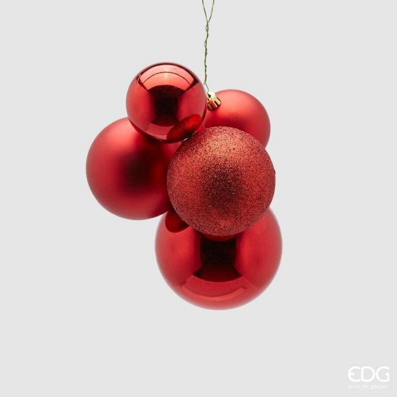 Palla Natalizia Pvc Grappolo | EDG