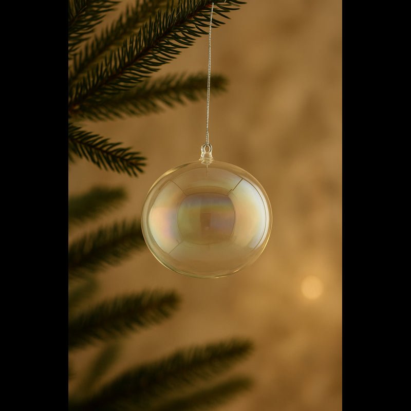 Pallina in Vetro Bolla Iridescente Diametro15 |EDG - Perrone Shop
