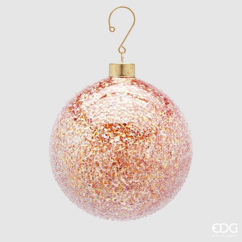 Palla in Vetro Citrus Diametro 12 Arancio Rosso|EDG - Perrone Shop