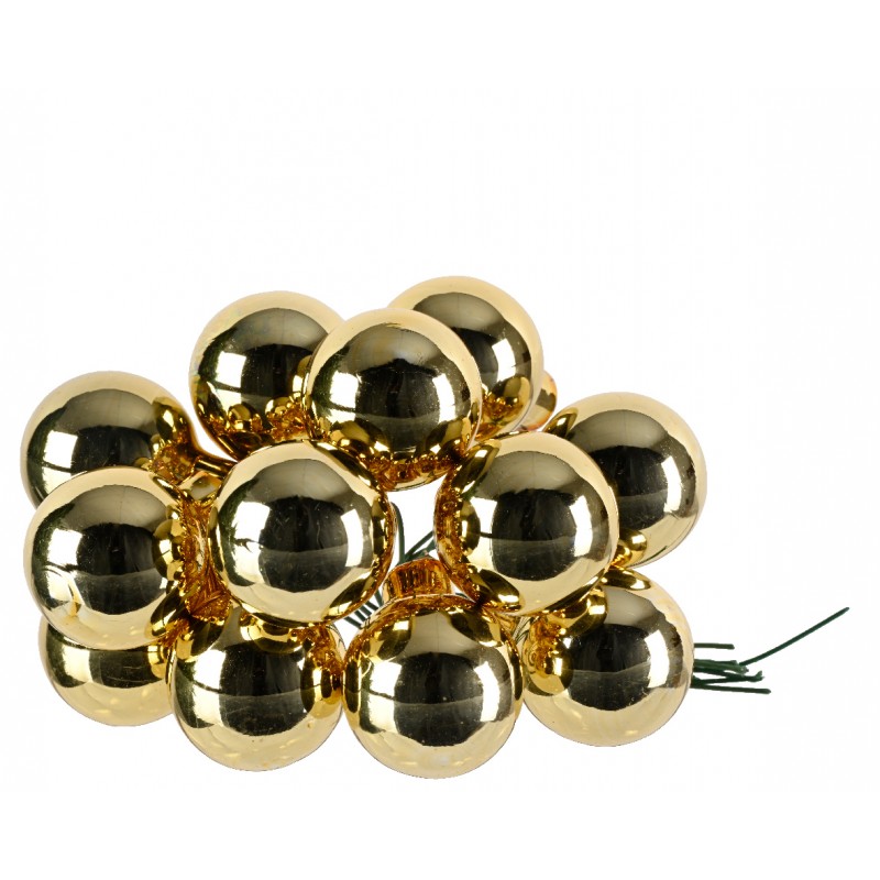 Palline di Natale in vetro su filo