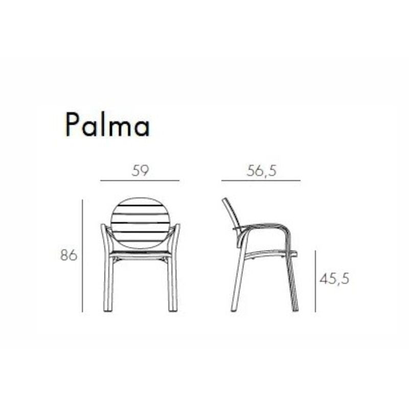 Sedia da giardino Palma Nardi