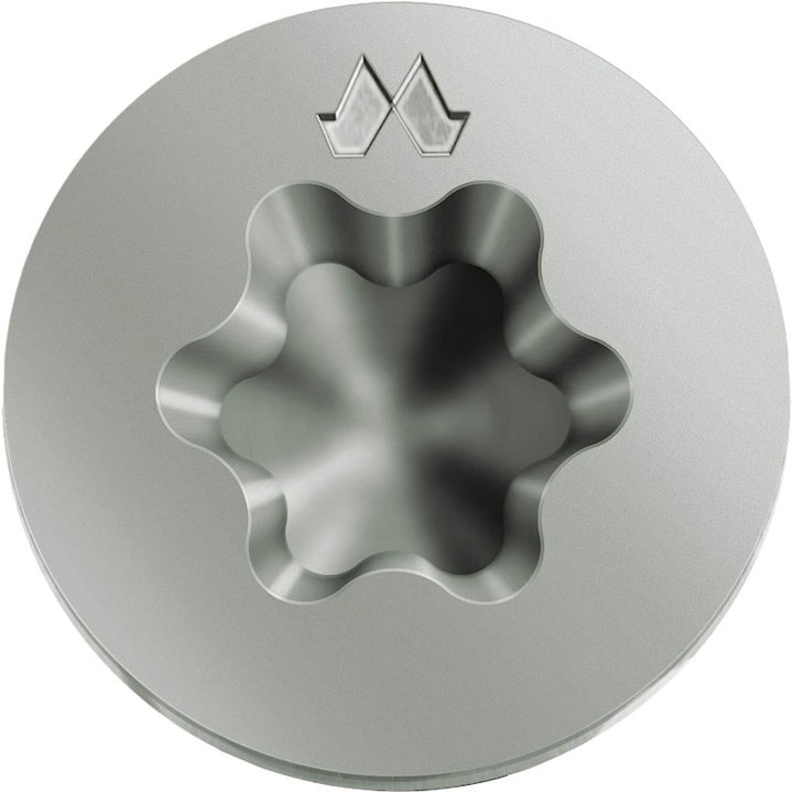 Panel-vit Parzialmente Filettata Cromata Mustad d. 6 mm