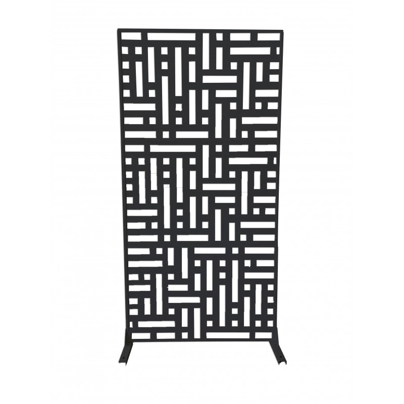 Pannello Divisorio in Metallo Fantasia Geometrica