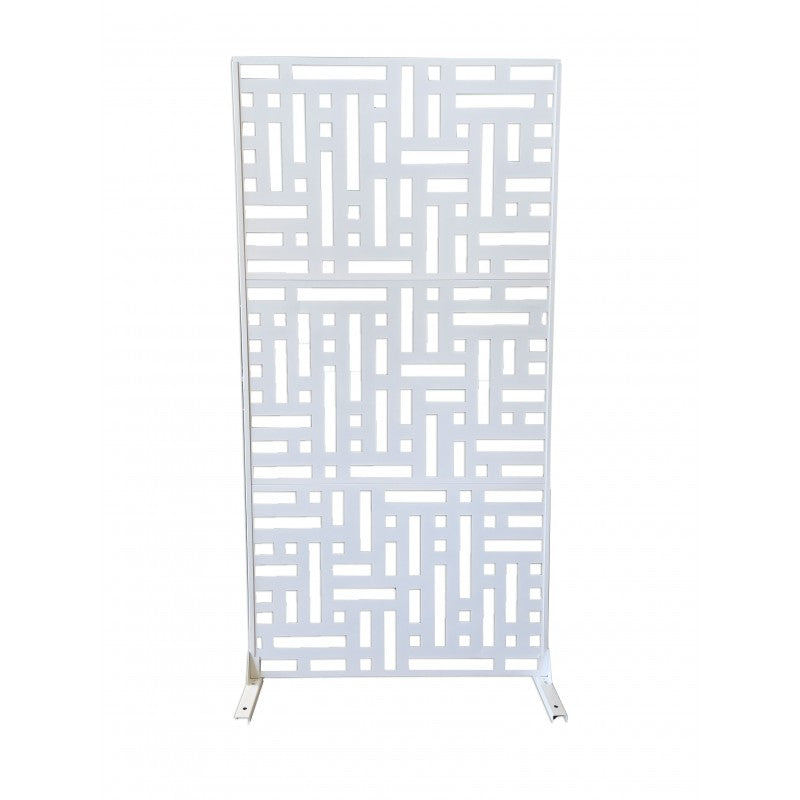 Pannello Divisorio in Metallo Fantasia Geometrica