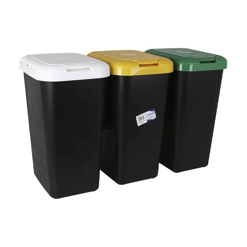 Pattumiera Trio per raccolta differenziata