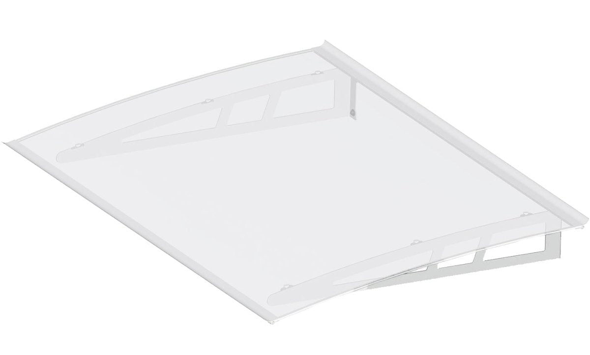 Pensilina da esterno trasparente Xone - Perrone Shop