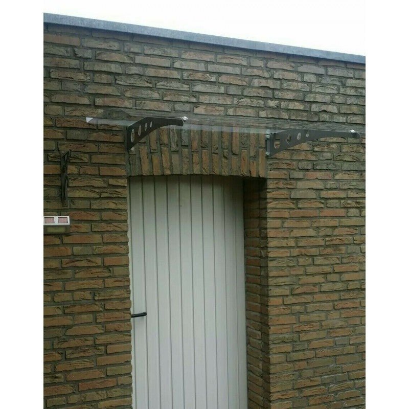 Pensilina da esterno trasparente Xone bracci con cerchi - Perrone Shop