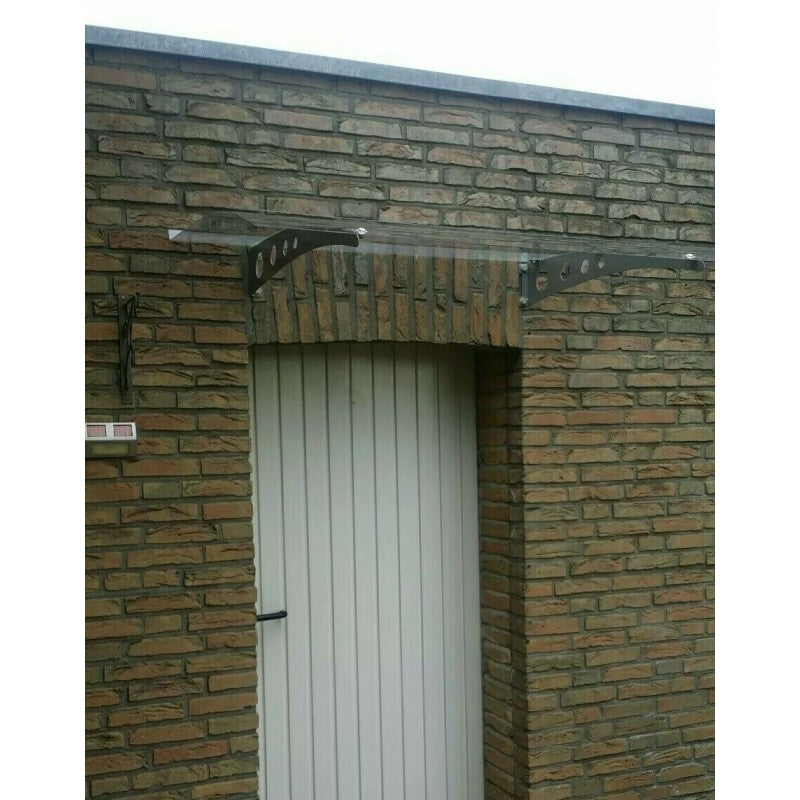 Pensilina da esterno trasparente Xone bracci con cerchi