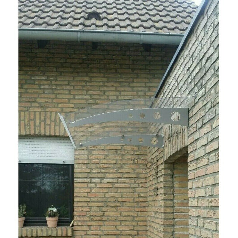 Pensilina da esterno trasparente Xone bracci con cerchi - Perrone Shop