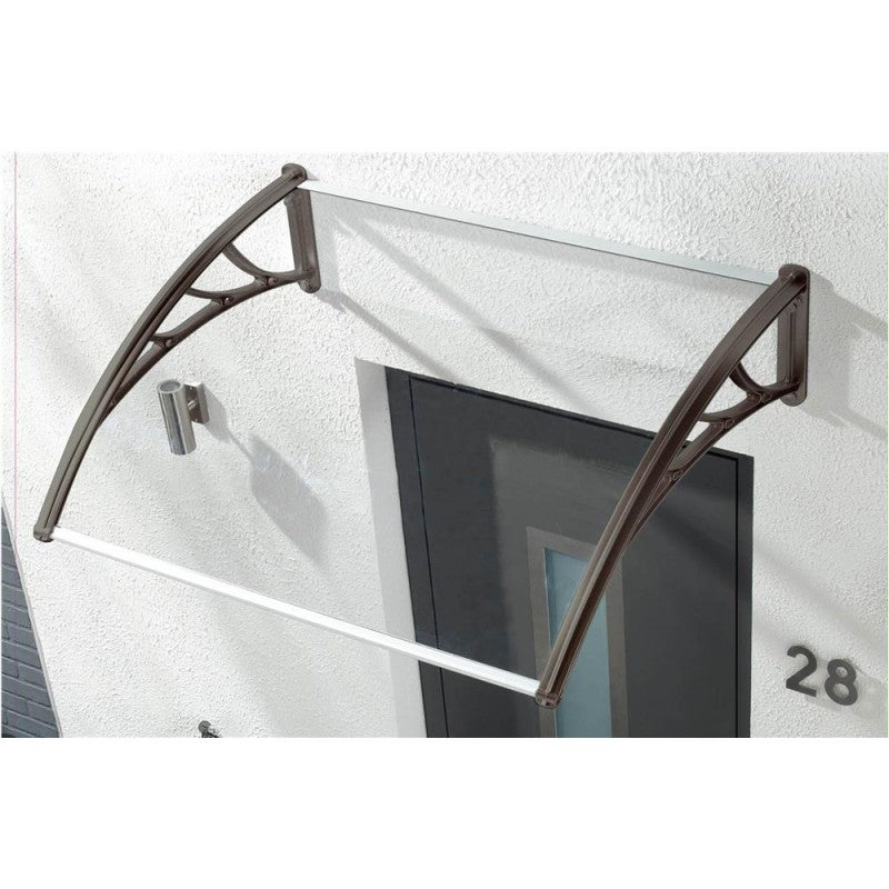 Pensilina trasparente in policarbonato Xone