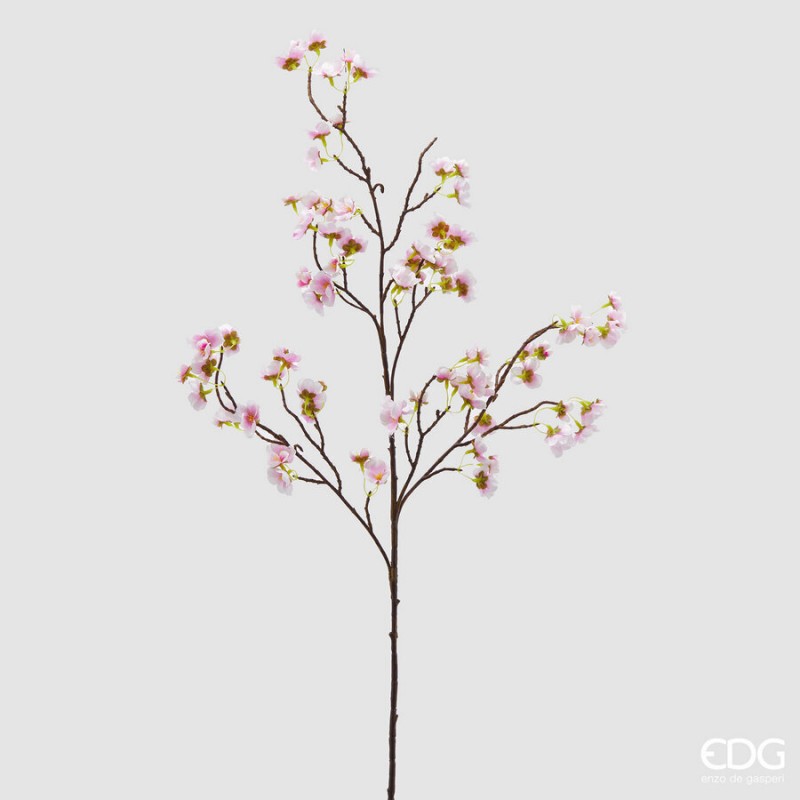 Fiore artificiale Pesco Ramoaltezza 105 cm Rosa Chiaro|EDG