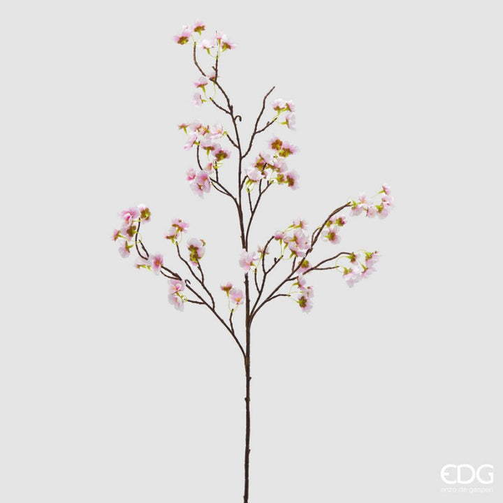 Fiore artificiale Pesco Ramoaltezza 105 cm Rosa Chiaro|EDG