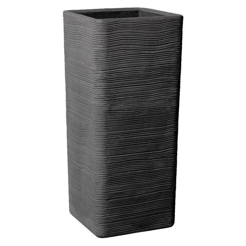 Vaso alto da giardino Pilone Shabby 75 Cm