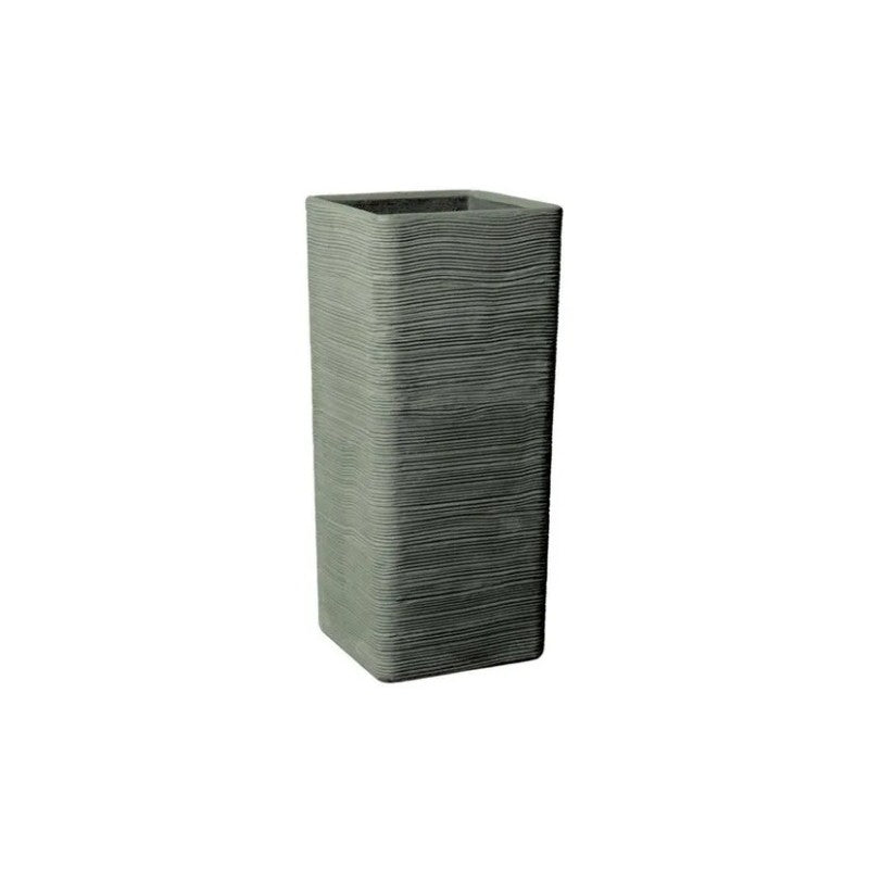 Vaso alto da giardino Pilone Shabby 75 Cm