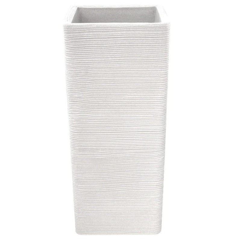 Vaso alto da giardino Pilone Shabby 75 Cm