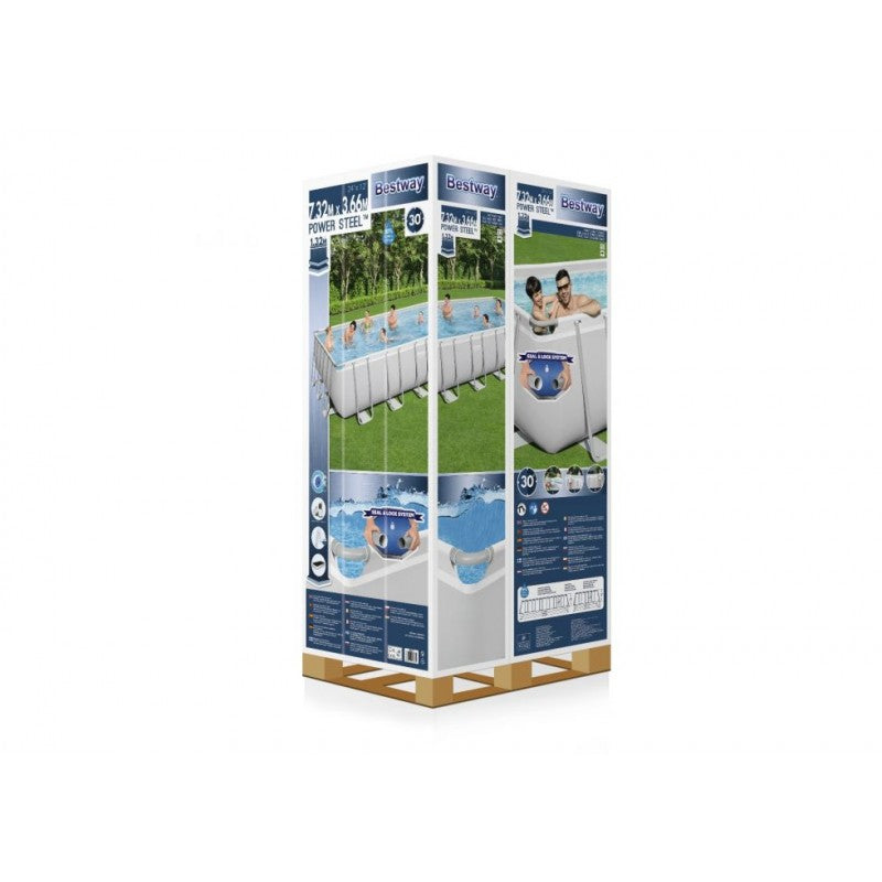 Piscina Bestway 56475 Power Steel Frame 732x366x132 cm
