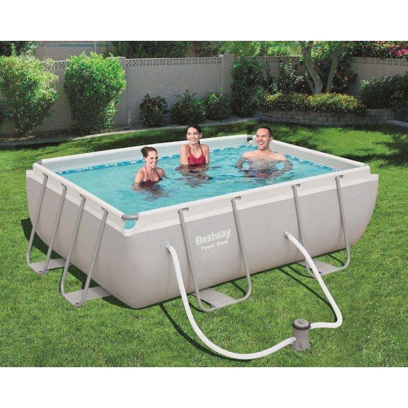 Piscina Bestway 56629 Power Steel Frame Rettangolare 282x196x84cm