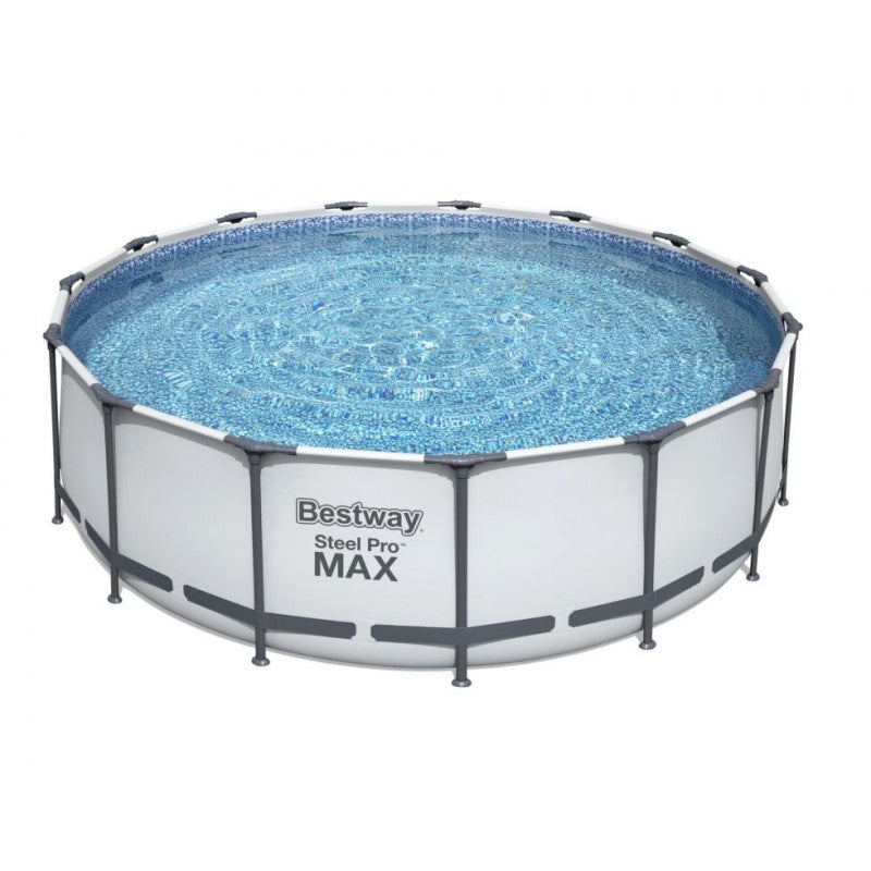 Piscina Bestway 56438 Rotonda Fuori Terra Steel Pro Max 457x122 cm