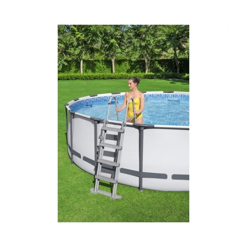 Piscina Bestway 56438 Rotonda Fuori Terra Steel Pro Max 457x122 cm
