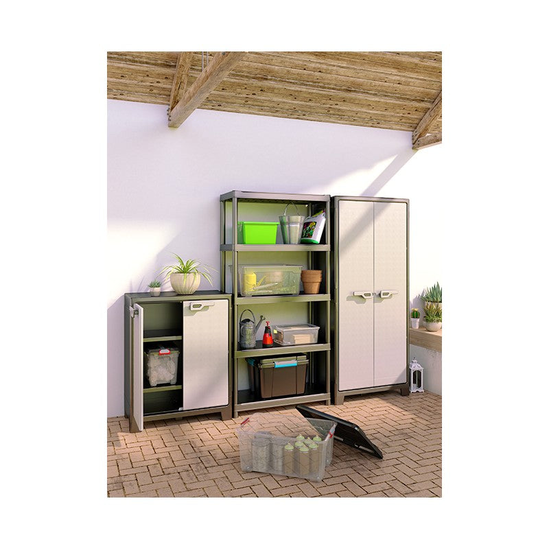 Scaffali in plastica 5 ripiani Keter