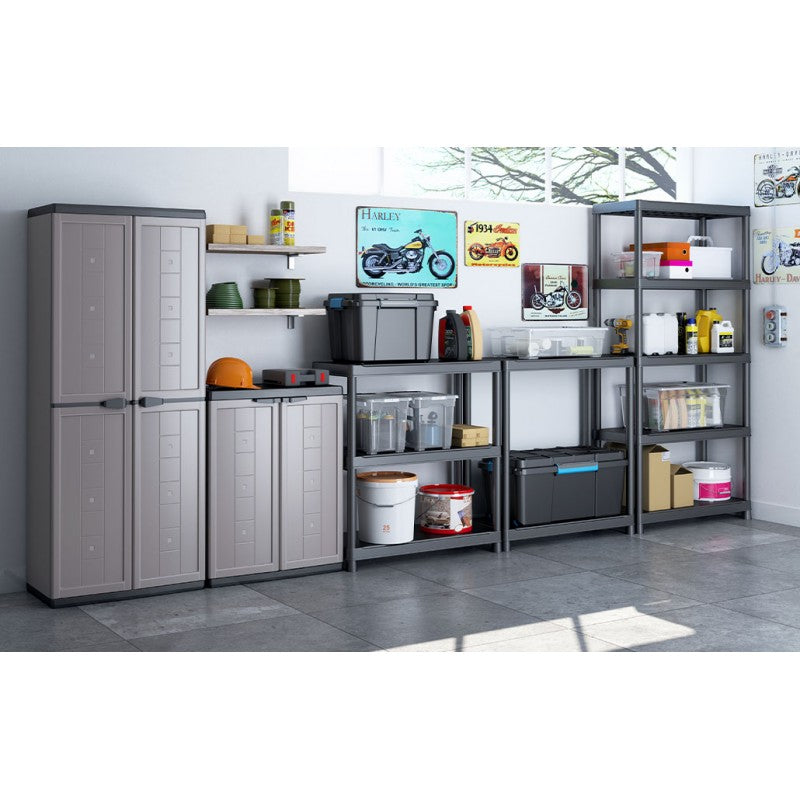 Scaffali in plastica 5 ripiani Keter