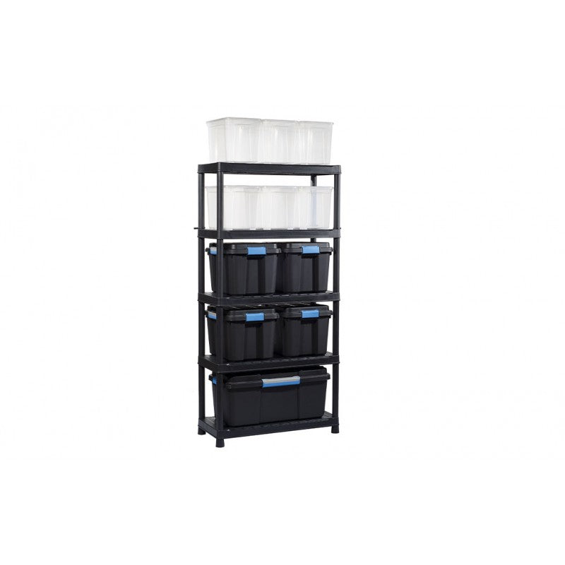 Scaffali in plastica 5 ripiani Keter