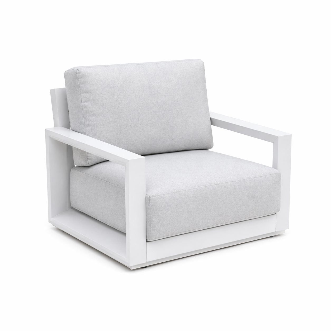 Set da giardino Philadelphia in alluminio bianco opaco Xone