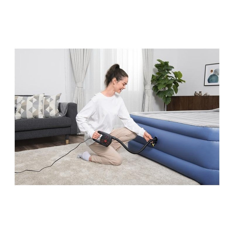 Pompa Di Gonfiaggio Elettrica con 4 Adattatori Per Valvole