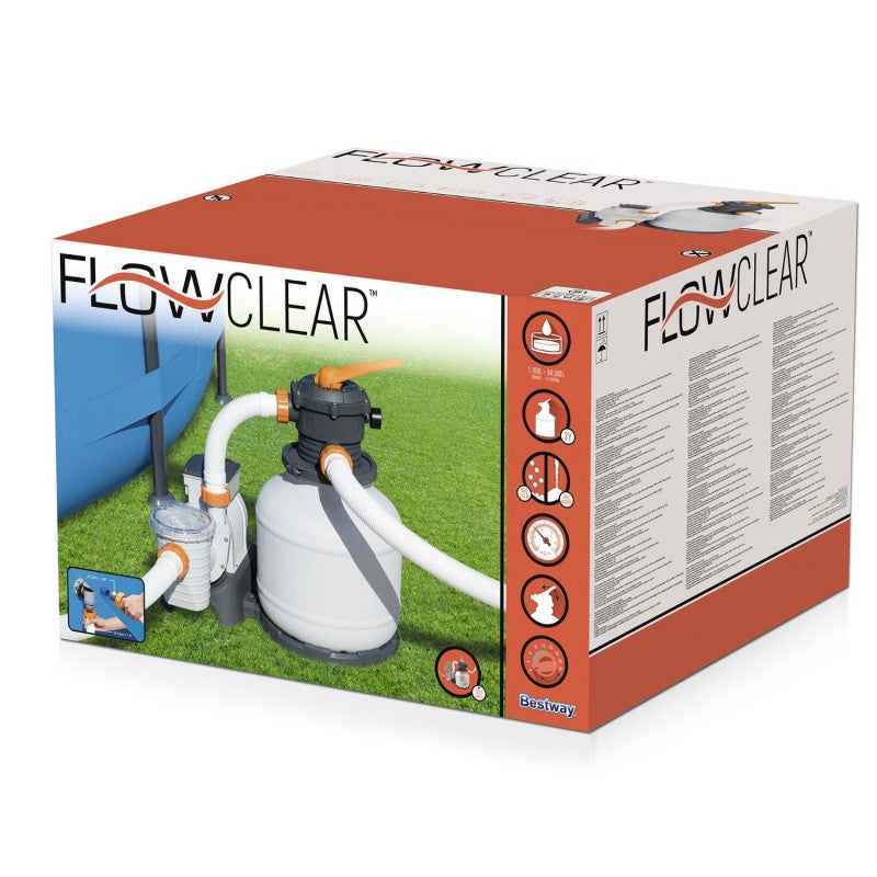 Pompa filtro a Sabbia Flowclear da 7.570 lt/h | Bestway