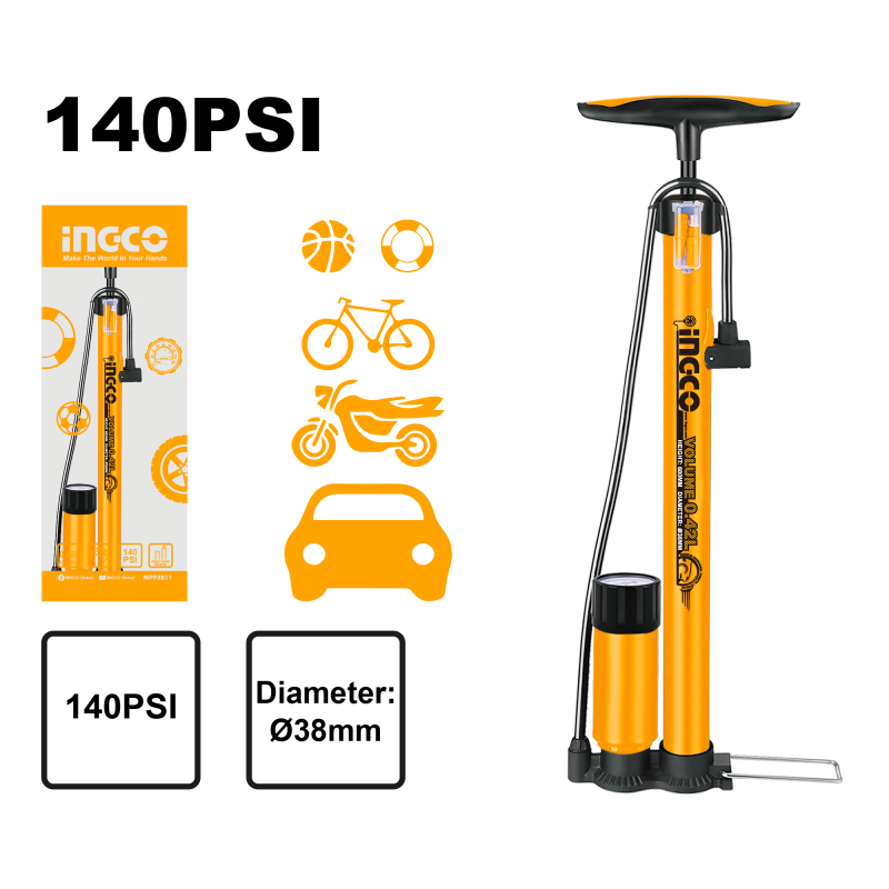 Pompa Manuale con manometro