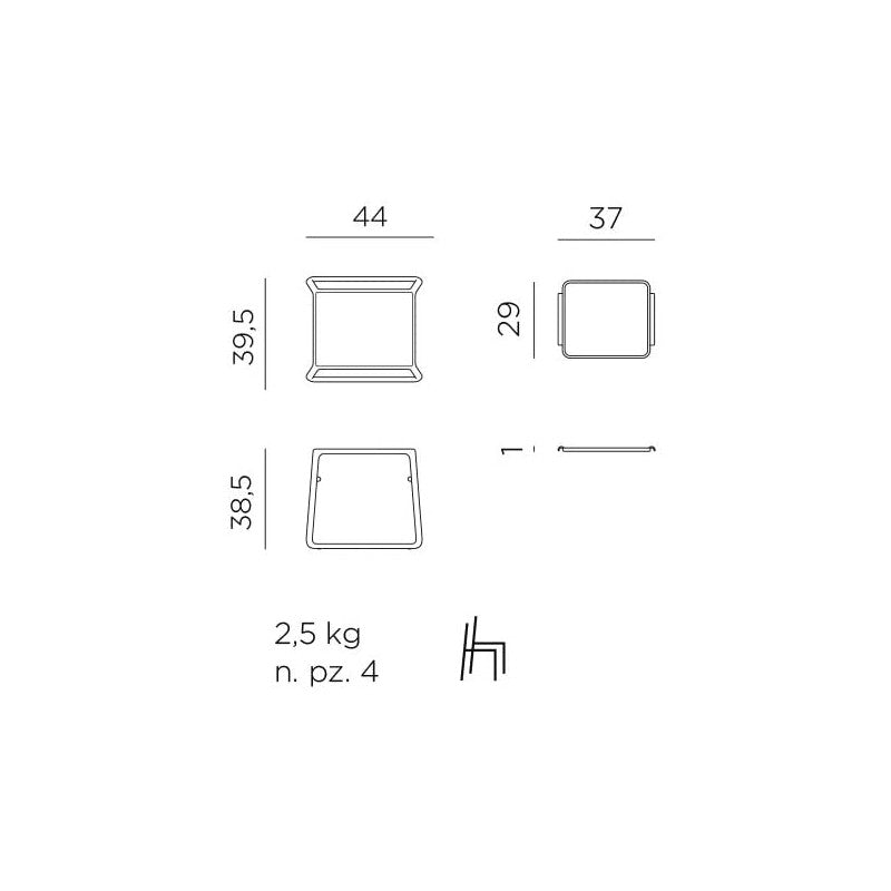 Tavolino da caffè Pop Nardi