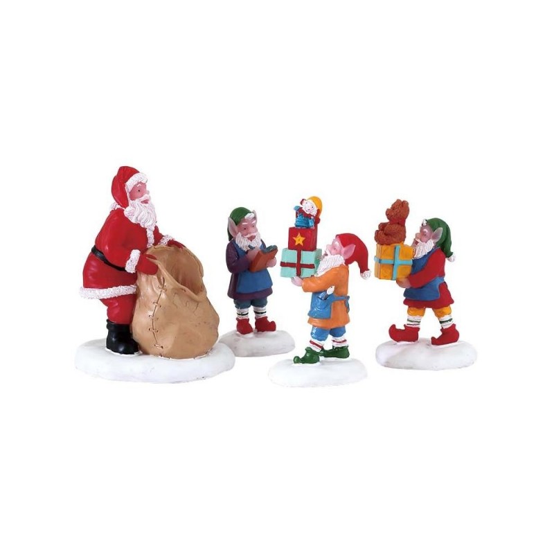 Preparando i regali - Lemax