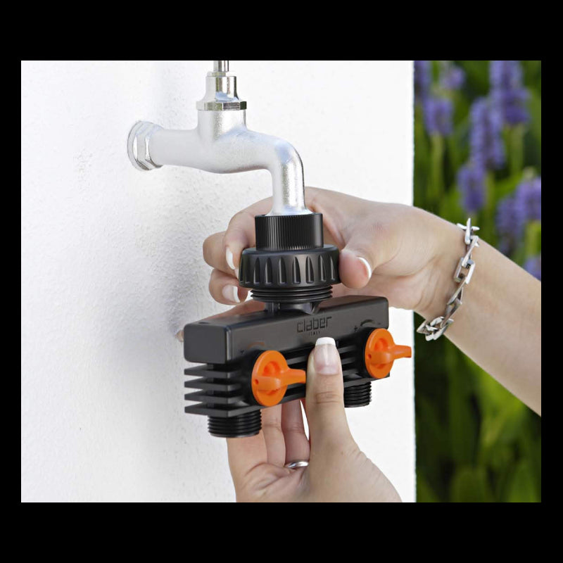 Presa A Due Vie 3/4"