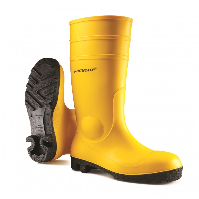 Protomastor Stivale Giallo in PVC