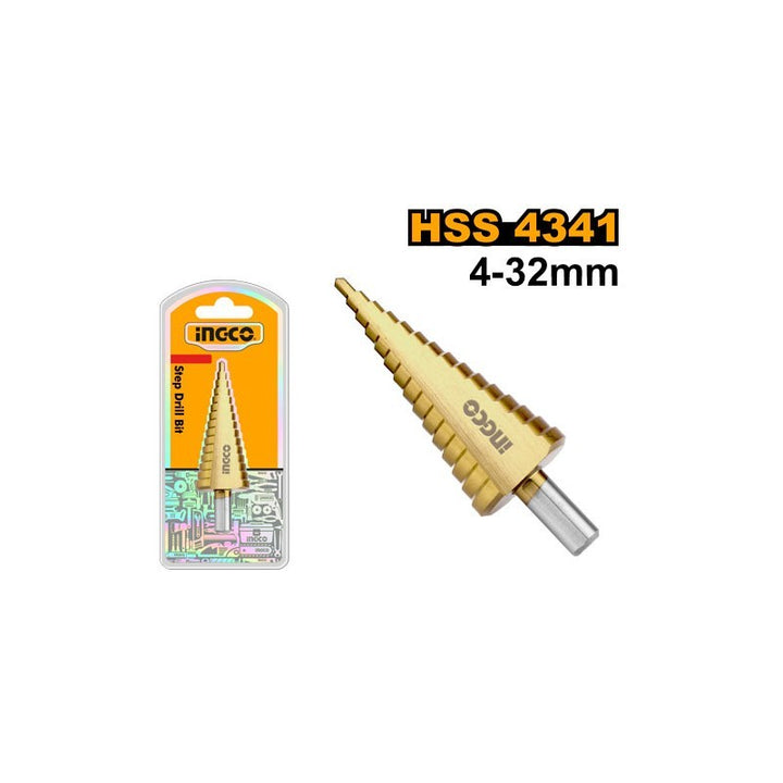 Punta a gradini per trapano Hss 4341 4-32mm