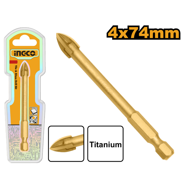 Punta Per Piastrelle e Vetro 4x74mm - Perrone Shop