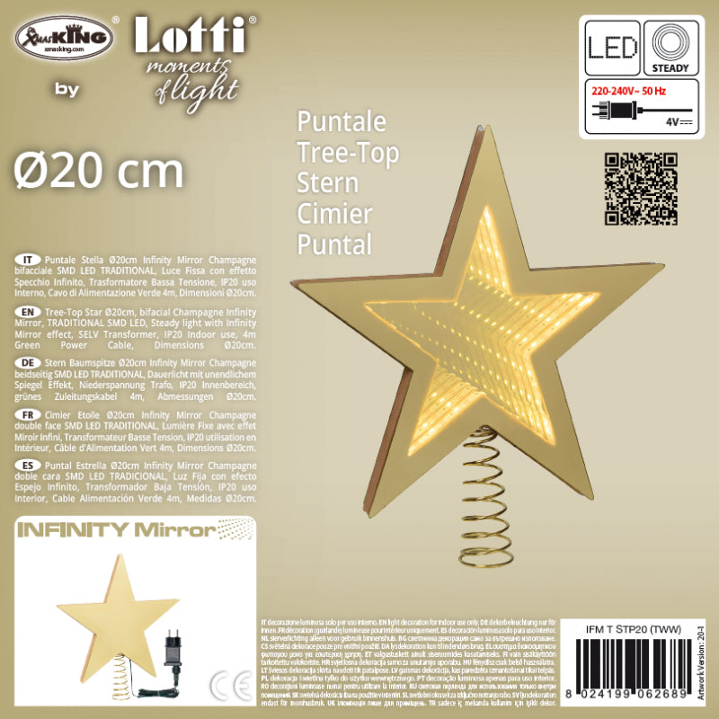 Puntale Stella Mirror | Lotti